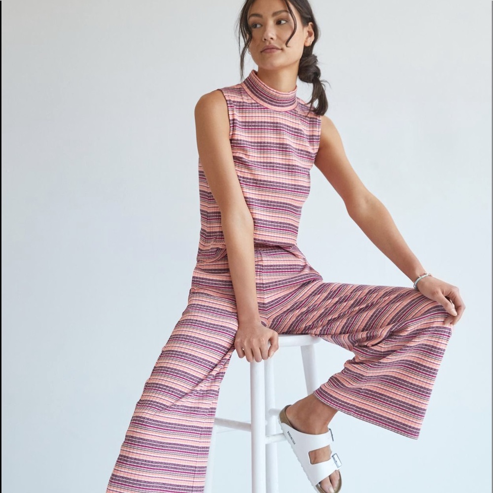 Anthropologie | DAILY PRACTICE BY ANTHROPOLOGIE WIDE-LEG LOUNGE SET | Small/Med